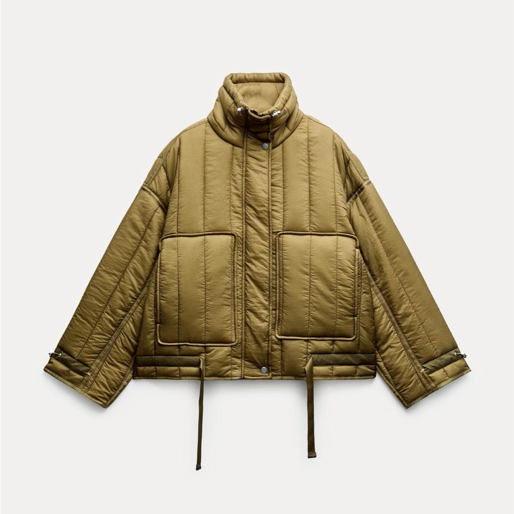 Brand Quilted Pocket Zara Jacket | Size L